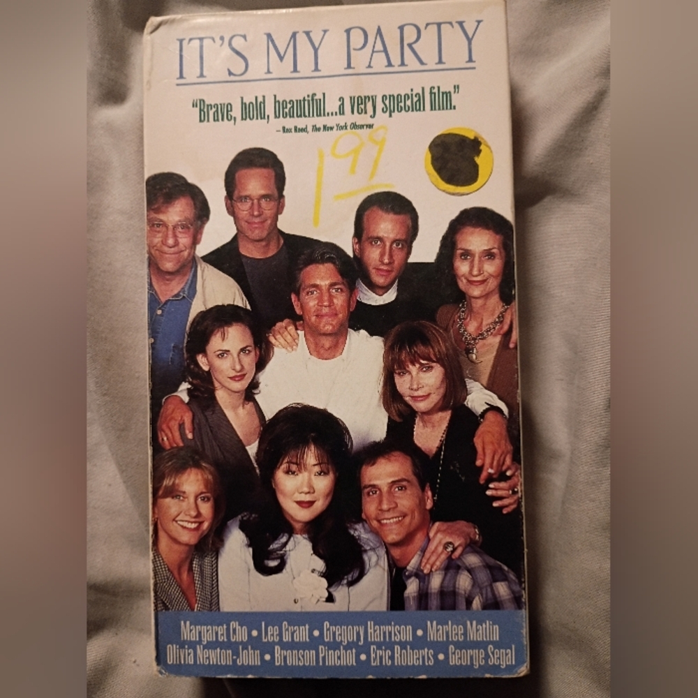 It’s My Party – Vintage Drama VHS – Ensemble Cast